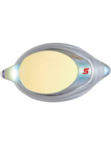 Swans srxcl-mpaf mirrored optic lens racing clear/yellow -2.0