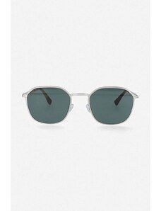 Mykita ochelari de soare bărbați, culoarea argintiu 10017351.SHINY.SILVER-SILVER