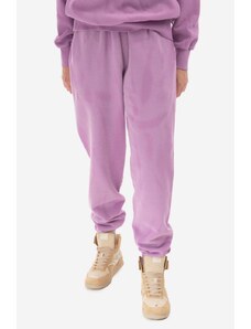 Aries pantaloni de trening culoarea violet, cu imprimeu, Spodnie Aries Sunbleached Premium Sweatpants AR32200 IRIS AR32200-IRIS