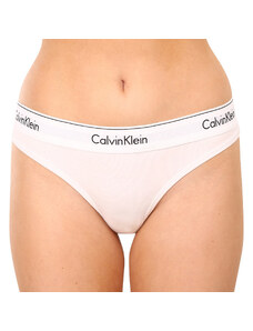 Tanga damă Calvin Klein alb (F3786E-100) XS