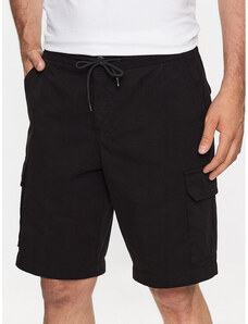 Pantalon scurți din material Emporio Armani Underwear