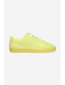 Puma sneakers din piele întoarsă Classic XXI culoarea galben, 374915.73 374915.73-yellow