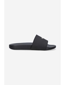 Rick Owens papuci Rubber slippers bărbați, culoarea negru DU01C6821.RUBEP9.BLACK-BLACK