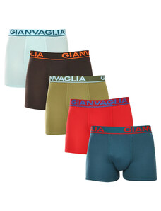 5PACK boxeri bărbați Gianvaglia multicolori (GVG-5009) XL
