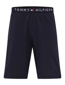 TOMMY HILFIGER Pantaloni de pijama bleumarin / roșu / alb