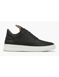 Filling Pieces sneakers din piele Low top Plain culoarea negru, 29726991861