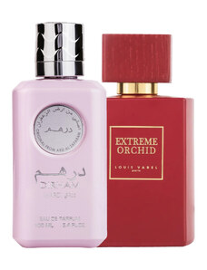 Ard Al Zaafaran Pachet 2 parfumuri Best Seller, Dirham Wardi 100 ml si Extreme Orchid 100 ml