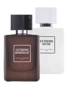 Louis Varel Pachet 2 parfumuri best seller, Extreme Musk 100 ml si Extreme Mukhalat 100 ml