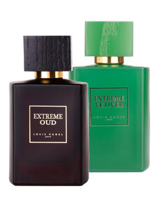Pachet 2 parfumuri, Louis Varel Extreme Oud 100 ml si Extreme Vetiver 100 ml
