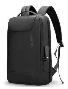 Ceasuri Rucsac/Ghiozdan Mark Ryden compatibil cu laptop 15.6" si tableta 11", blocare TSA, sistem antifurt, capacitate 23L, port USB, full impermeabil, unisex, spatios, negru