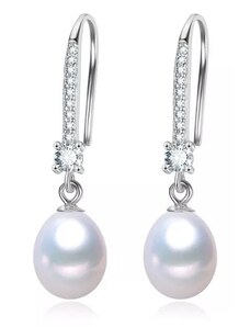 Tricia Design Cercei argint si perle naturale Alexis Silver