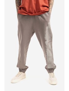 A-COLD-WALL* pantaloni de trening din bumbac Collage culoarea gri ACWMB097.-MIDGREY