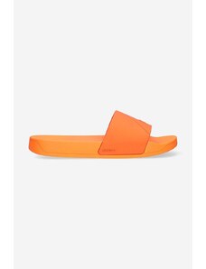 A-COLD-WALL* papuci Essential Slides bărbați, culoarea portocaliu ACWUF072-LIGHT.GREY