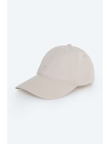 Wood Wood șapcă de baseball din bumbac Low profile twill cap culoarea bej, uni 12110804.7083-OFFWHITE