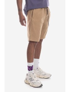 Gramicci pantaloni scurți din bumbac G-Short culoarea bej G101.OGT-purple