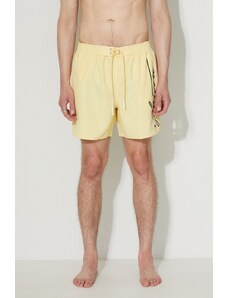 Lacoste pantaloni scurți de baie culoarea galben MH2699-6XP