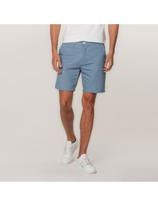 Willsoor Pantaloni scurți albaștri pentru bărbați cu un model fin 15453