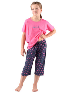 Pijama fetițe Gina multicoloră (29010-MFEDCM) 152