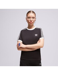 Adidas Tricou 3 Stripes Tee Femei Îmbrăcăminte Tricouri IB7407 Negru