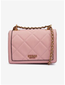 Pink Women Crossbody Handbag Guess Abey Convertible Xbody Flap - Women