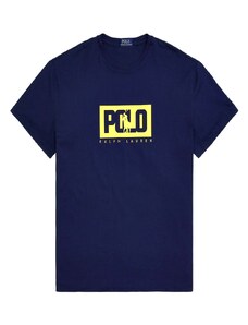 POLO RALPH LAUREN T-Shirt Sscnclsm1-Short Sleeve-T-Shirt 710909594005 410 navy
