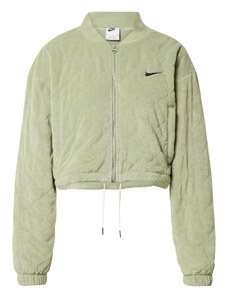 Nike Sportswear Geacă de primăvară-toamnă verde măr / negru