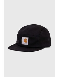 Carhartt WIP șapcă de baseball din bumbac Backley Cap culoarea maro, cu imprimeu I016607-TAMARIND