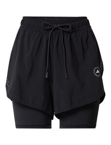 ADIDAS BY STELLA MCCARTNEY Pantaloni sport 'Truepurpose 2-In-1' negru / alb