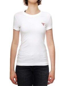 GUESS T-Shirt Ss Cn Mini Triangle Tee W2YI44J1314 g011 pure white