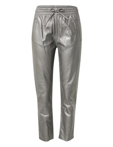 OAKWOOD Pantaloni 'GIFT' gri argintiu