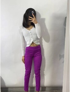 Fashion App Pantaloni Dama Purple
