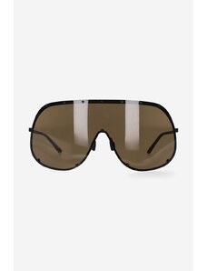 Rick Owens ochelari de soare culoarea negru RG0000006.BROWN-black