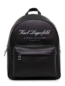 KARL LAGERFELD M Backpack Hotel Karl Backpack Tech Leath 235W3118 a999 black