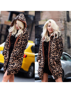 AndraRose Styles Palton Leopard