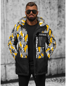 Jachetă bărbați camuflaj-galben OZONEE JS/M36/254