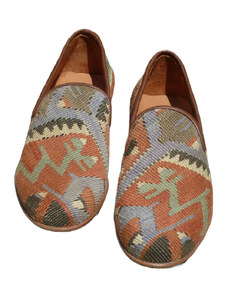 Anatolia Pantofi Sultan piele - material textil P05