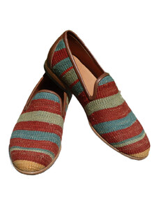 Anatolia Pantofi Sultan piele - material textil P06
