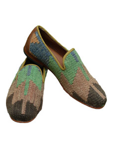 Anatolia Pantofi Sultan piele - material textil P07
