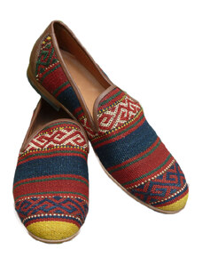 Anatolia Pantofi Sultan piele - material textil P11