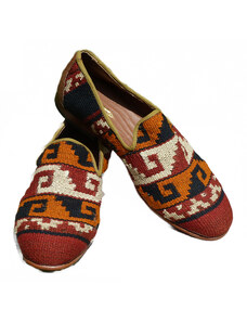 Anatolia Pantofi Sultan piele - material textil P42bx