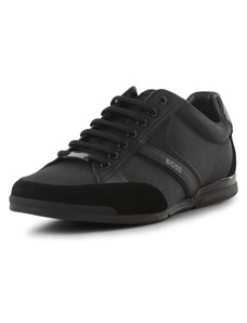 BOSS Black Sneaker low 'Saturn' gri / negru