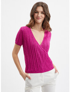 Orsay Pink Womens Sweater T-Shirt - Women