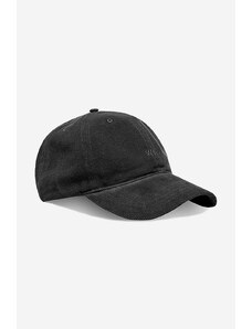 Wood Wood șapcă de baseball din catifea Low profile corduroy cap culoarea negru, uni 12130810.9016-WARMBEIGE