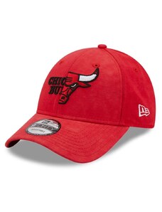 Șapcă NEW ERA 9FORTY Washed Chicago Bulls red