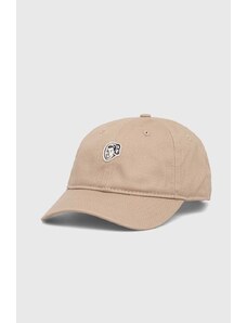 Billionaire Boys Club șapcă de baseball din bumbac culoarea bej, cu imprimeu