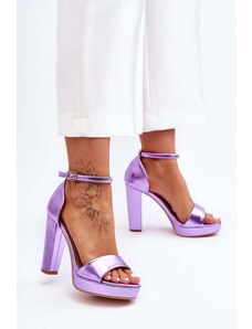 Kesi High heel sandals Purple Mandy