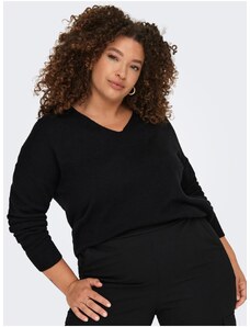 Black women's sweater ONLY CARMAKOMA Margareta - Women