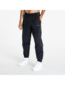 Pantaloni de nylon pentru bărbați Nike Solo Swoosh Men's Track Pant Black/ White