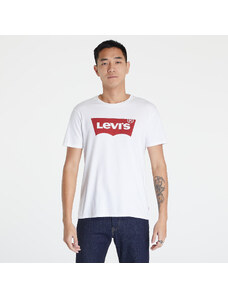 Tricou pentru bărbați Levi's Graphic Satin Neck H215 Tee White