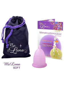 Cupa menstruală Me Luna Soft S cu minge roz (MELU001)